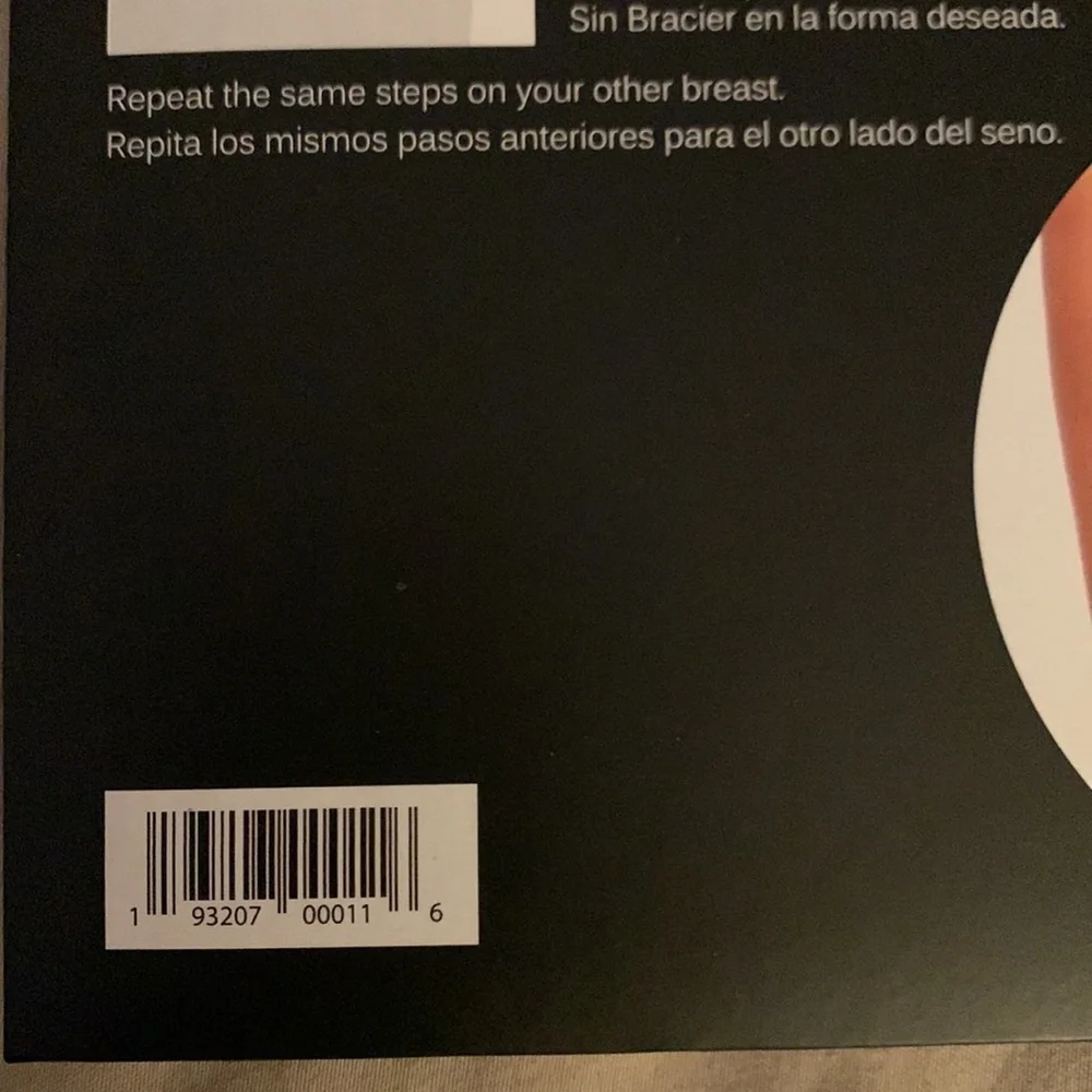 New- Beauty bra sin bracier self adhesive lift.  Size D